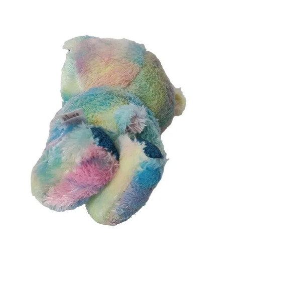 TySilk Beanie Boo Hope Praying Bear Colorful Plush Stuffed Animal Metallic FLAW - Picture 5 of 9